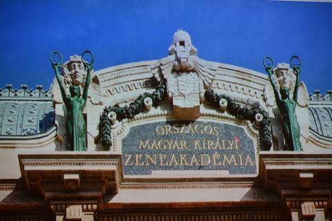 A Zeneakadémia homlokzata