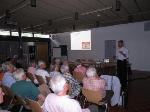 Dr. Lánszki Imre az ősi Budavar felkutatásaról tart előadást